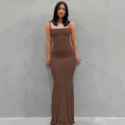 Luxe Satin Slip Dress – Elegant Summer Date Night Dress