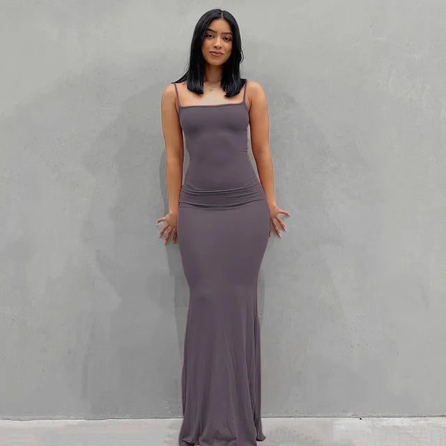 Luxe Satin Slip Dress – Elegant Summer Date Night Dress
