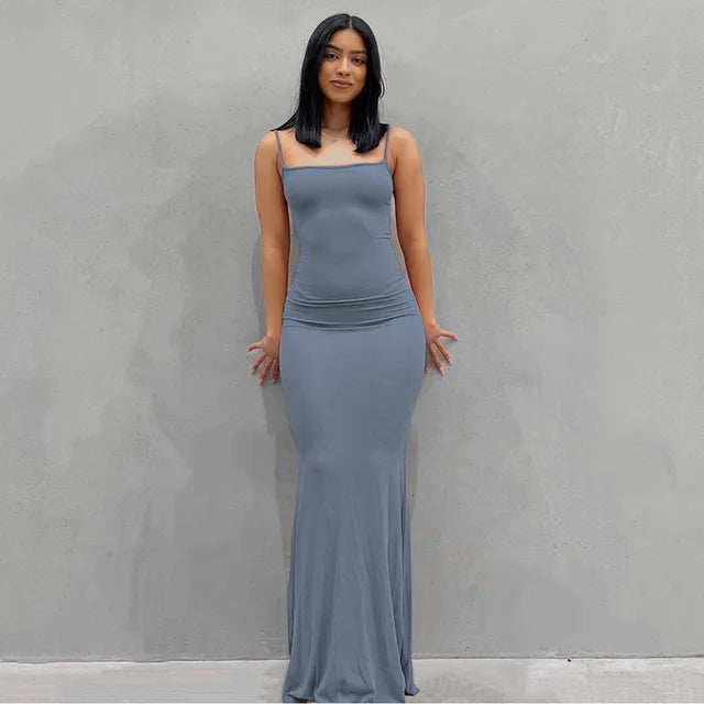 Luxe Satin Slip Dress – Elegant Summer Date Night Dress