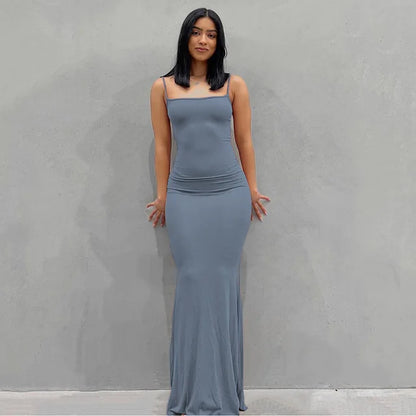 Luxe Satin Slip Dress – Elegant Summer Date Night Dress